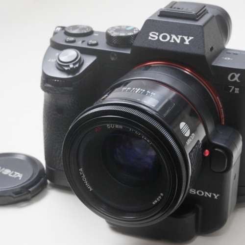 Minolta AF 50/1.7(鏡片95新)對焦準夾快，發色漂亮柔潤，全開極銳，啱A7系及SONY單反
