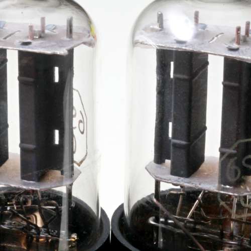 Muntz Motorola 6SN7GT(驅動管)1940~50少用新淨美製古董旁熱雙三極管(低頻有力具彈...