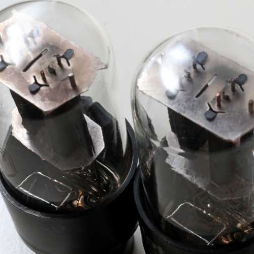 Muntz Motorola 6SN7GT(驅動管)1940~50少用新淨美製古董旁熱雙三極管(低頻有力具彈...