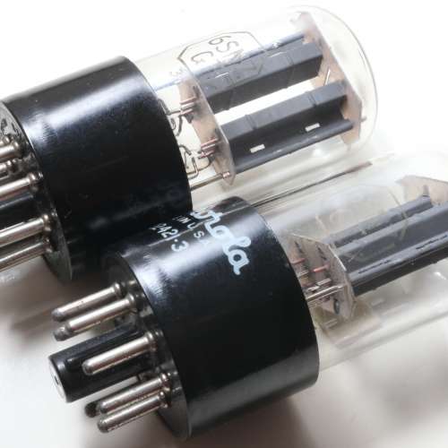 Muntz Motorola 6SN7GT(驅動管)1940~50少用新淨美製古董旁熱雙三極管(低頻有力具彈...