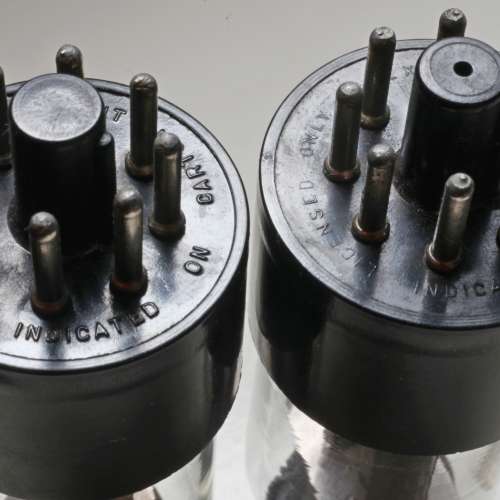 Muntz Motorola 6SN7GT(驅動管)1940~50少用新淨美製古董旁熱雙三極管(低頻有力具彈...