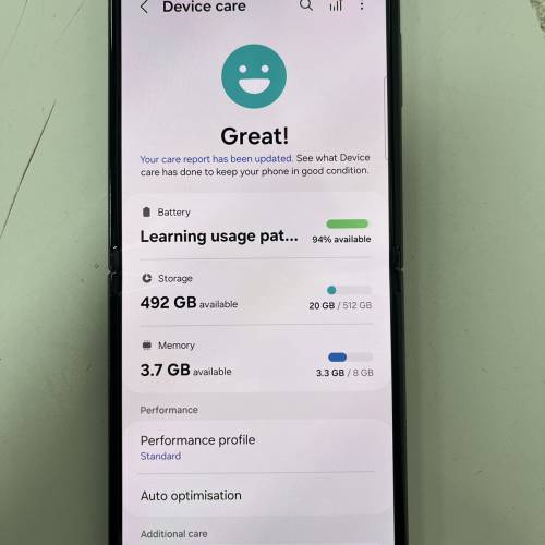 Samsung Flip 5 512gb  F731U 有中文