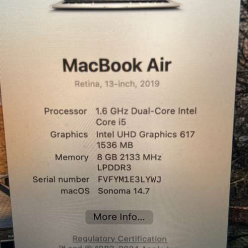 MacBook Air 2019