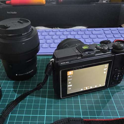 Canon EOS M6 kit set 連 22mm f/2 30mm f1.4 2鏡頭 全9成新 1機3鏡