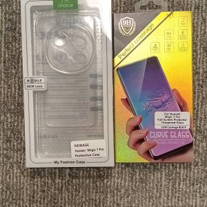 全新(New) • Honor Magic7 Pro 保護套 及 玻璃貼