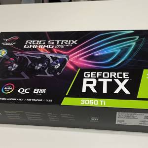ROG STRIX RTX3060TI OC 8G GAMING