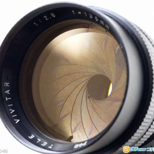 Vivitar P&B TELE 135mm f/2.8 (原L39改Nikon) 一支仟八蚊高質素古董 Nikon、Canon ...