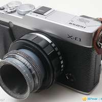 Wollensak Fastax-Raptar 35mm f/2(35mm軍用大電影鏡改富士)面鏡有瑕疵 平價出 Fuj...