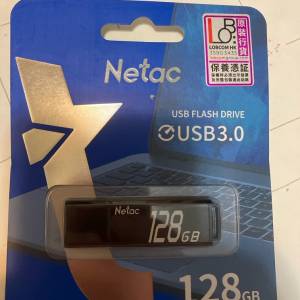 全新 netac 128G usb