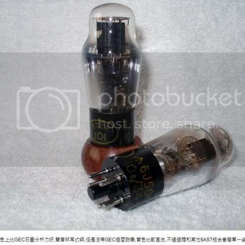 英國古董胆STC 6J5G (兩支代替 6SN7)
