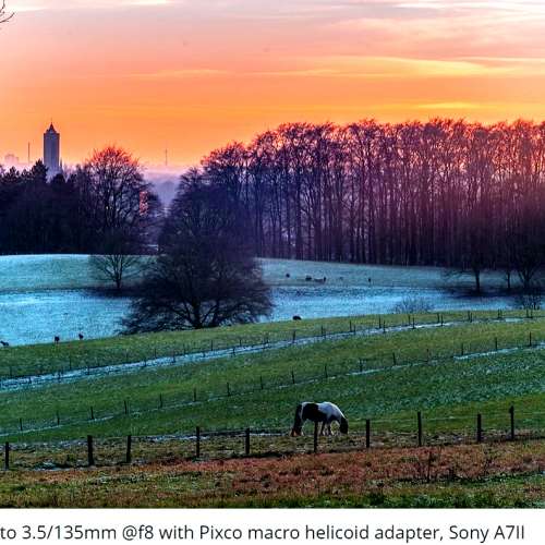 Nippon Kogaku Nikkor-Q Auto (Sonnar) 13.5cm f3.5 (收藏實用均合)利+色水濃 SONY ...