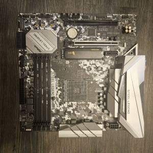 Asrock b450m steel legend 底板