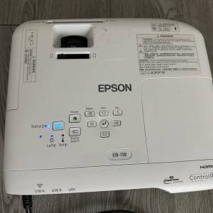 (3800流明）Epson XGA 高亮度投影機 EB-118