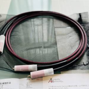 Acoustic Harmony AR1 Helios 1.5M RCA (95%新淨)  日本AH模擬訊號線