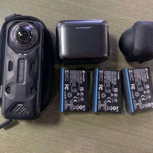觀塘實體店] 二手 Insta360 X4 (共3電+快充盒) 行貨保養期到2025年5月 *S98441* | ...
