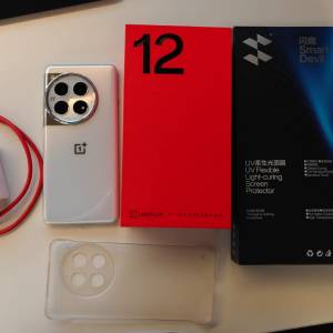 Oneplus12,16+512GB,99新有國內保養到12月帶盒帶原裝100W火牛