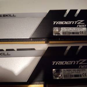 G.Skill Trident Z Neo DDR4 3600c16d 32GB (2x16GB) for AMD CPU ram