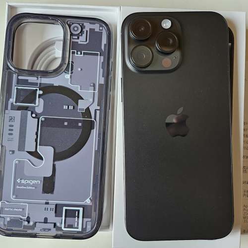 [接近全新] iPhone 16 Pro Max 256GB 鈦黑色 中移動19/4出機 有單保至明年4月 有機...
