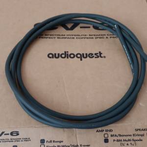 全新audioquest TOPAZx2 Hyperlitz FPC tm copper made in USA 散纸，長5呎10寸，可...