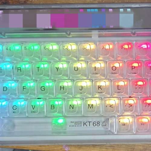 machenike kt68 samrt screen keyboard 機械鍵盤