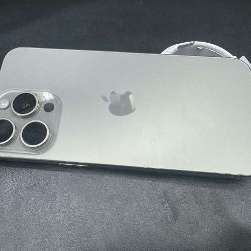 99%New iPhone 15 Pro Max 256GB 原色 香港行貨 蘋果保養到2024年10月5日 電池效能...