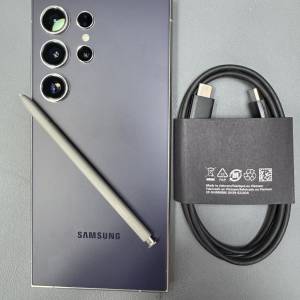 99%New Samsung S24 Ultra 5G 12+256GB 紫色 香港行貨 有配件 自用超值