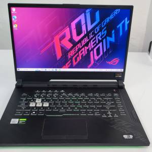 i7-10750H 6核12線程接近12個CPU在運作。打機gaming laptop ASUS ROG Strix G15 G5...