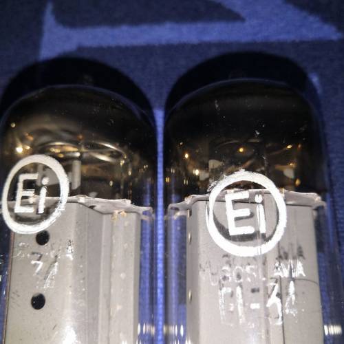 南斯拉夫製Ei EL34胆1對肥仔樽型(100%全正常,小用靓仔靓聲)