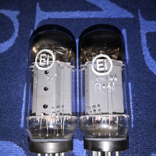 南斯拉夫製Ei EL34胆1對肥仔樽型(100%全正常,小用靓仔靓聲)