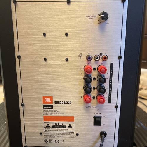 JBL SUB200/240 sub woofer