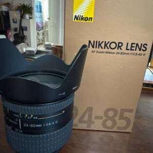 Nikkor AF 24-85mm f2.8-4D IF 連 hood