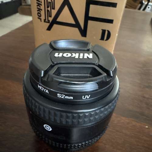 Nikkor 50mm f/1.4D 連Hoya 52mm filter