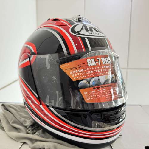全新 NOS  收藏品 Aria RX - 7RR5 Ducati  Randy GP  限量版 大碼。59.6 CM