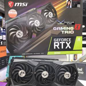 MSI RTX 3090 TRIO 顯示卡 三日免費試玩 旺角門市交收試卡 RTX 3080 Ti 3070 Ti 30...
