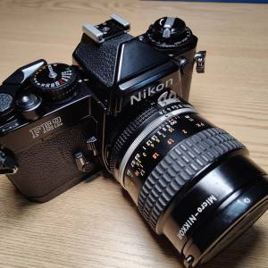 Nikon FE2 + AIS 55mm f2.8 macro