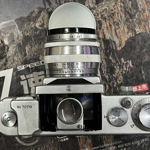 Asahiflex iia + Asahi-Kogaku Takumar 58mm f/2.4