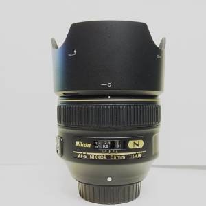 Nikon AFS 58mm f1.4G Nano行過保