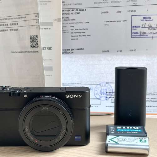 Sony RX100M3 (98%新) 連藍芽遙控拍攝手柄
