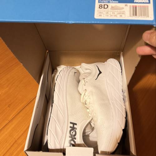 HOKA m arahi 7 女裝白色跑鞋