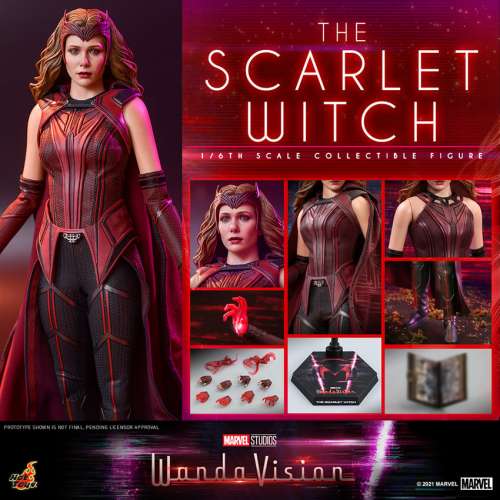 HOT TOYS MARVEL WANDA VISION TMS036 THE SCARLET WITCH 緋紅女巫 1/6 FIGURE