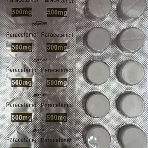 全新 撲熱息痛Paracetamol 500mg 退燒藥