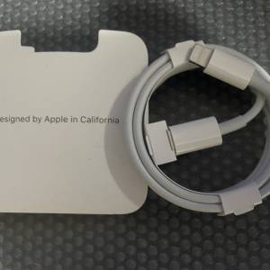 IPHONE 原裝跟機 USB-C 至 Lightning 線