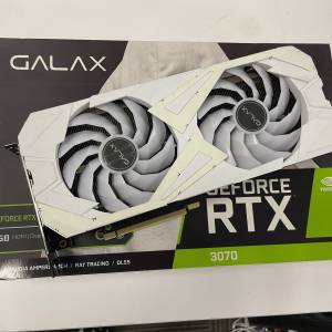 GALAX GeForce RTX 3070 EX White LHR (1-Click OC Feature) GPU 顯示卡