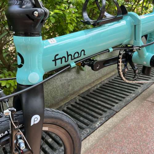 FNHON  412 外3速 LP 碳前叉 中空餅 米洛 M83 14吋輪組 鋁合金 折叠車