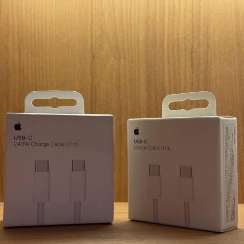 門店倒閉清倉 Apple USB-C(1m/2m)原裝充電線