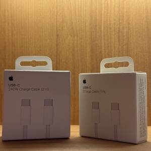 門店倒閉清倉 Apple USB-C(1m/2m)原裝充電線