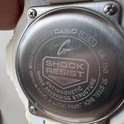 Casino G-SHOCK Protection GA-150 有盒 9成新 錶身小黃 只在太子或宋皇台港鐵站交收