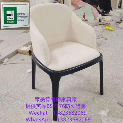 實木餐椅加工廠,茶餐西餐廳餐枱椅訂做,港式餐廳餐椅凳子訂造,阻燃皮革坐墊可開防火...