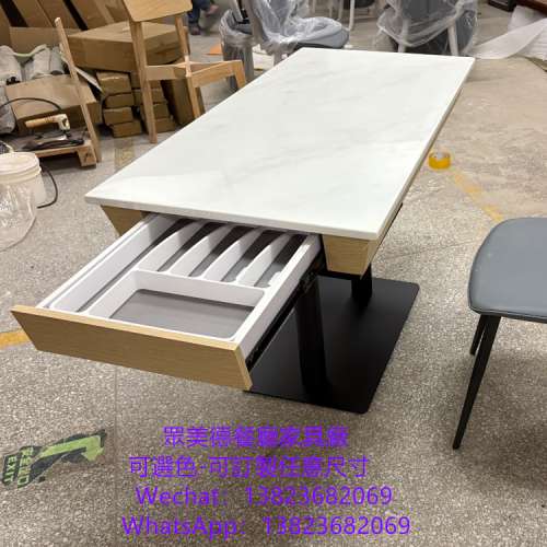 法式餐廳食肆細枱,料理店餐枱訂造,防火膠板飯臺,自助餐廳桌子,仿大理石餐檯訂製,料...