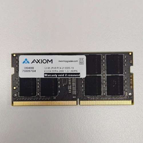 Axiom PC4 DDR4 2666 RAM
